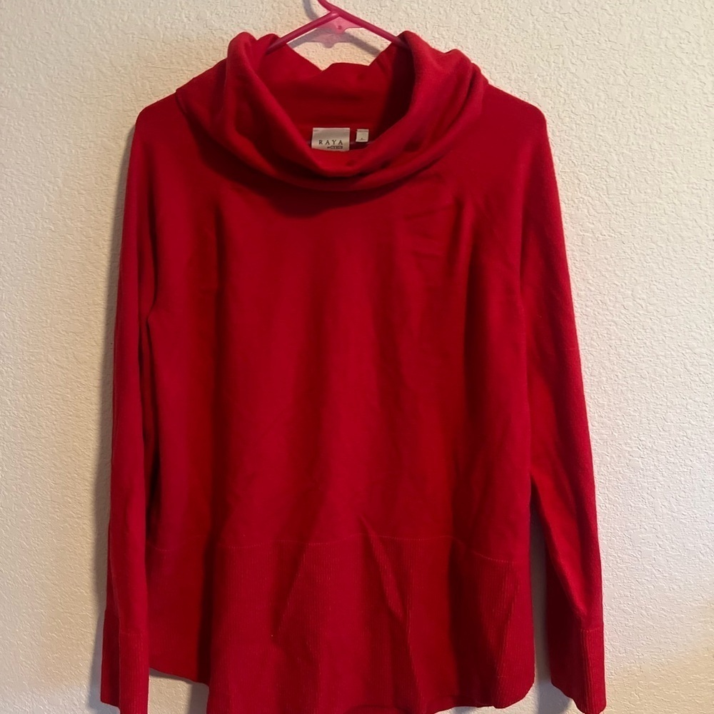 Raya Cowl Neck Sweater Size Large